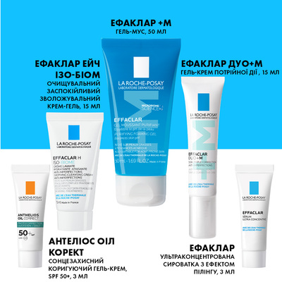 Набір La Roche-Posay Effaclar 2024 Комплексний догляд за проблемною шкірою