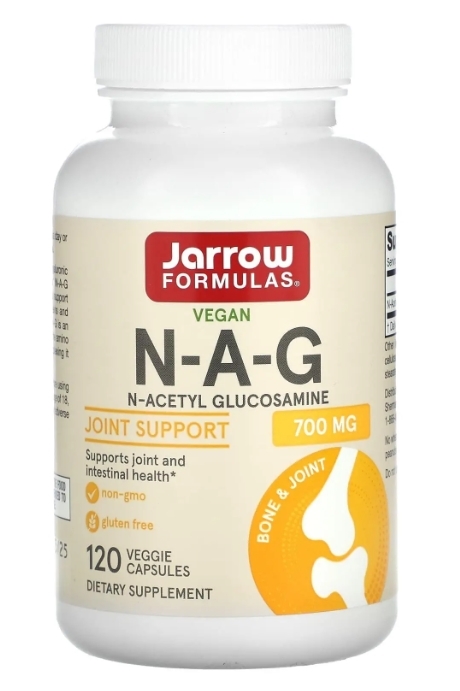 Ацетилглюкозамин Jarrow Formulas NAG 700 мг, 120 капсул