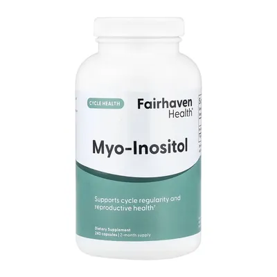Міо-інозитол Fairhaven Health Myo-Inositol для жінок і чоловіків, 240 капсул