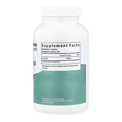 Міо-інозитол Fairhaven Health Myo-Inositol для жінок і чоловіків, 240 капсул