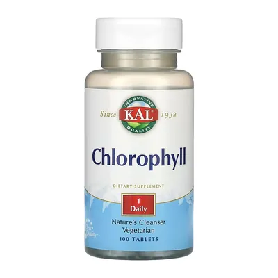 Хлорофіл KAL Chlorophyll 20 мг таблетки №100