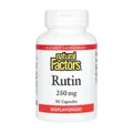 Рутин Natural Factors Rutin 250 мг, 90 капсул