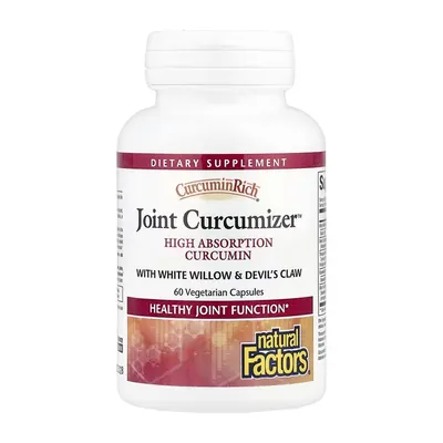 Куркумін Natural Factors Curcumin Rich Joint Curcumizer вег. капсули №60