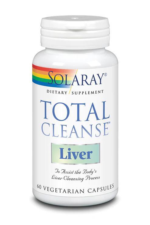 Комплекс Solaray Total Cleanse Liver Очищення печінки, 60 веганських капсул