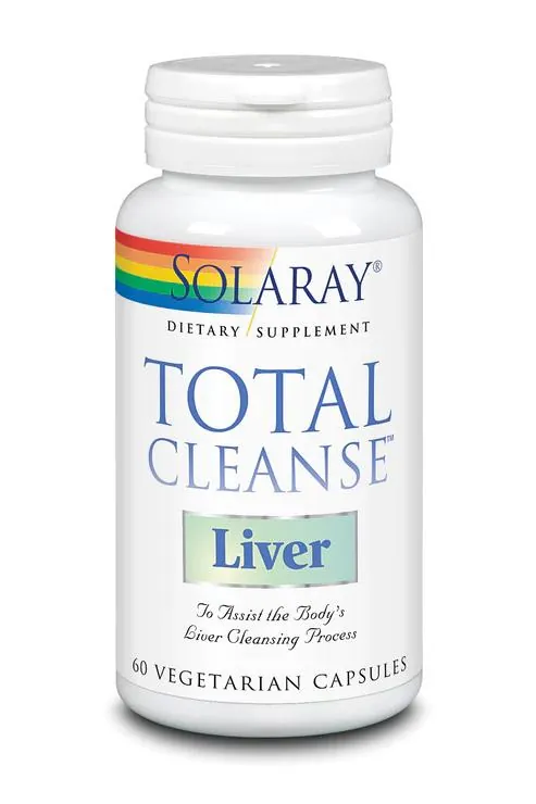 Комплекс Solaray Total Cleanse Liver Очищення печінки, 60 веганських капсул