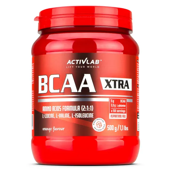 Амінокислота Activlab BCAA Xtra orange, 500 г