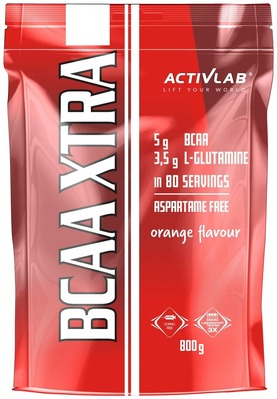 Аминокислота Activlab BCAA Xtra orange, 800 г