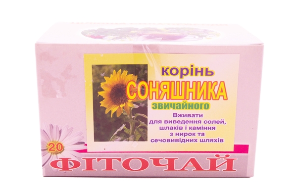 Фиточай Союз Афган Корень подсолнечника по 1,5 №20 в фил.-пак.