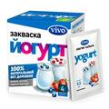 Закваска бактериальная Vivo Йогурт по 0.5 г №4 в пакет.