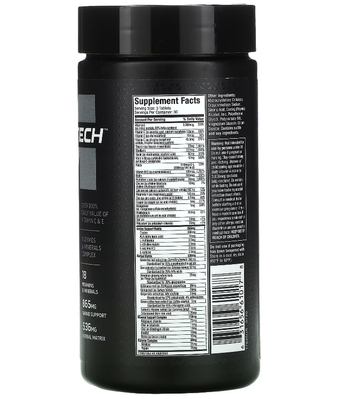 Витаминный комплекс MuscleTech Platinum Multi Vitamin, 90 каплет