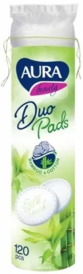 Ватні диски Aura Beauty Bamboo, 120 штук