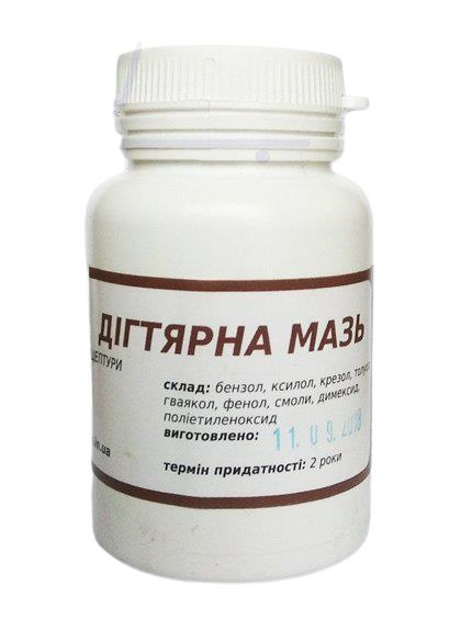 Дігтярна (ДЛЯ ТВАРИН) мазь, 100 г