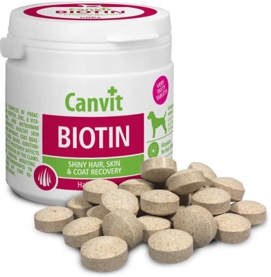 Витаминно-минеральный комплекс Canvit Biotin для собак, 230 г