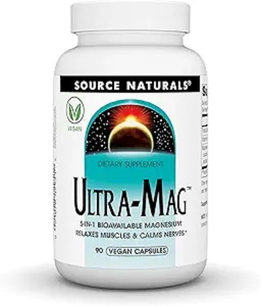 Ультра-маг Source Naturals Ultra-Mag, 90 вегетарианских капсул