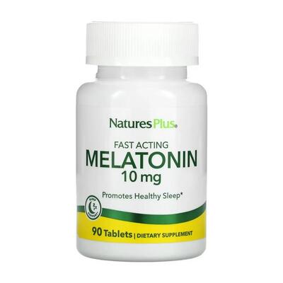 Мелатонин Быстродействующий Nature's Plus Fast Acting Melatonin 10 мг, 90 таблеток