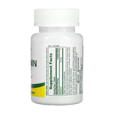 Мелатонин Быстродействующий Nature's Plus Fast Acting Melatonin 10 мг, 90 таблеток