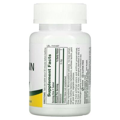 Мелатонин Быстродействующий Nature's Plus Fast Acting Melatonin 5 мг, 90 таблеток