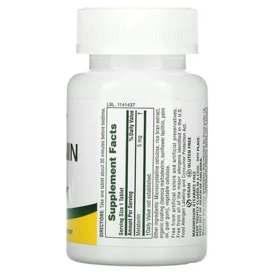 Мелатонін Швидкодіючий Nature's Plus Fast Acting Melatonin 5 мг, 90 таблеток