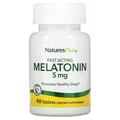 Мелатонин Быстродействующий Nature's Plus Fast Acting Melatonin 5 мг, 90 таблеток