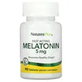 Мелатонін Швидкодіючий Nature's Plus Fast Acting Melatonin 5 мг, 90 таблеток