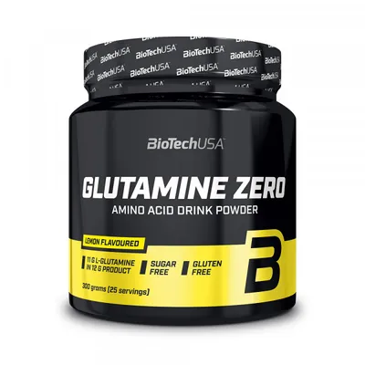 Глютамін Biotech Glutamine Zero лимон, 300 г
