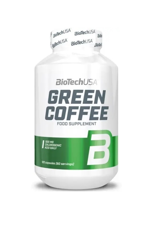 Жиросжигатель Biotech Green Coffee, 120 капсул