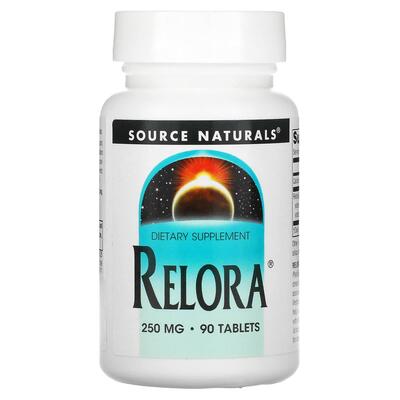 Зниження рівня кортизолу Source Naturals Relora 250 мг, 90 таблеток