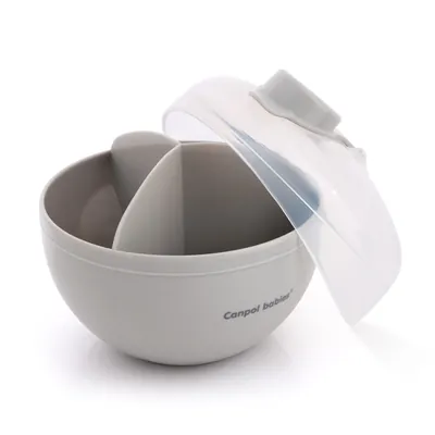 Контейнер Canpol babies 56/014_grey для зберігання сухого молока, сірий