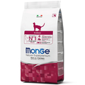 Корм сухой Monge Cat Indoor для малоактивных кошек, живущих в помещении с курицей, 400 г