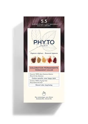 Крем-фарба Phyto Phytocolor, тон 5.5 світлий шатен махаон
