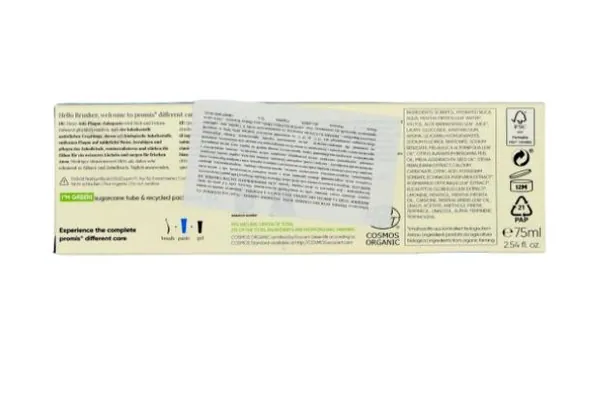 Зубна паста Promis paste with fluoride із фотором, 75 мл