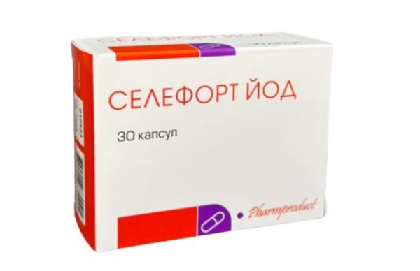 Селефорт йод капсули №30