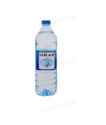 Вода мінеральна Sirab негазована, природна столова, 12*1 л