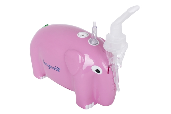 Ингалятор Longevita CNB69012 Pink компрессорный