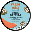 Скраб для тіла Fresh Juice Superfood Baobab & Caribbean Gold Melon цукровий, 225 мл