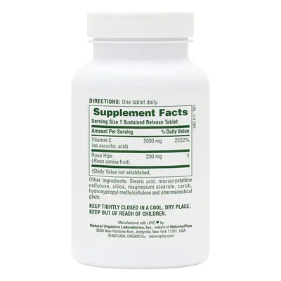 Вітамін С Nature's Plus Ultra-C 2000 мг таблетки №60