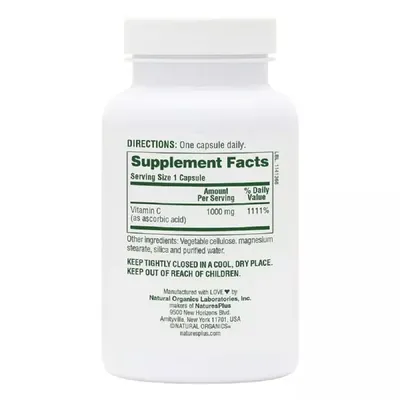 Витамин C Nature's Plus Vitamin C 1000 мг вег. капсули №90
