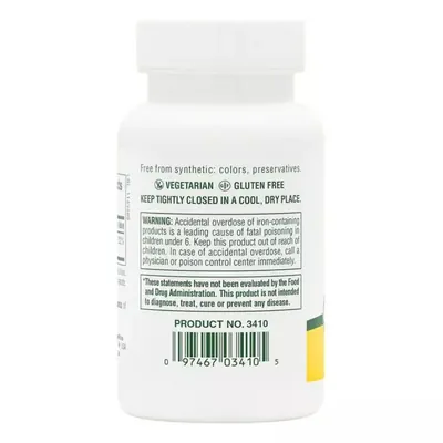 Залізо Nature's Plus Iron 40 мг таблетки №90