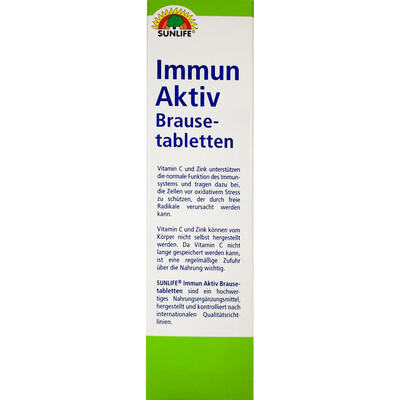 Витамины Sunlife Immun Aktiv таблетки шипучие №20