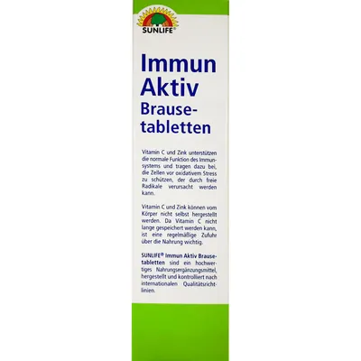 Вітаміни Sunlife Immun Aktiv таблетки шипучі №20