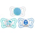 Пустышка силиконовая Chicco Physio Light (71031.21), от 2 до 6 месяцев, для мальчиков, 2 шт