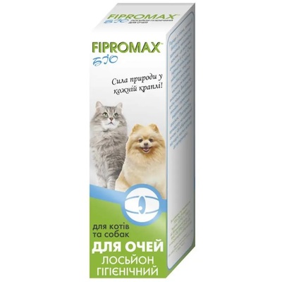 Лосьон-спрей Fipromax БИО для глаз кошек и собак гигиенический, 30 мл