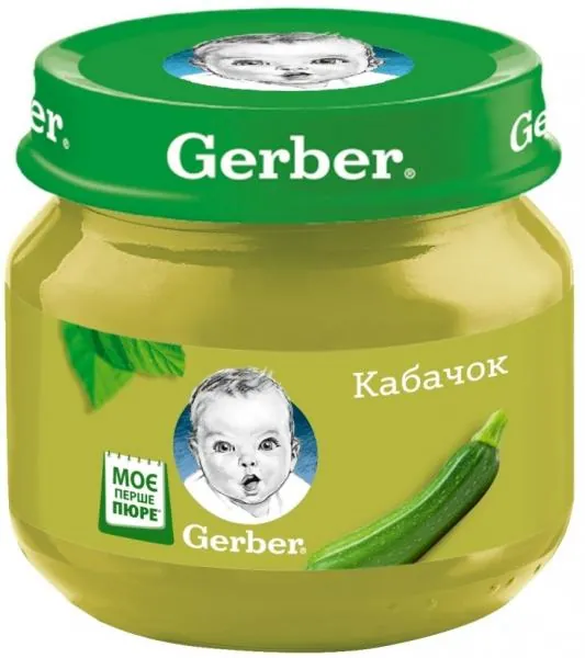 Пюре овочеве Gerber Кабачок, 80 г
