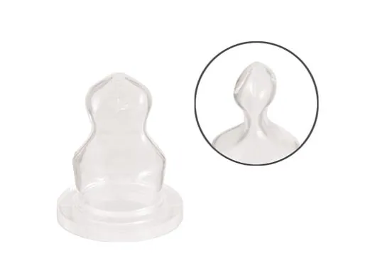 Соска силіконова Lindo Pk 046/S ортодонтична, 2 штуки