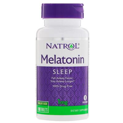 Мелатонін Natrol Melatonin 1 мг, 180 таблеток