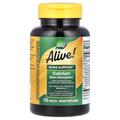 Кальцій, D3, К2 та магній Nature's Way Alive! Calcium Max Absorption, 120 вегетаріанських таблеток