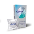 Презервативи латексні Durex Invisible ультратонкі, 12 штук