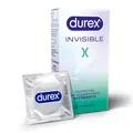 Презервативи латексні Durex Invisible ультратонкі, 12 штук