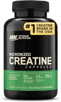 Креатин Optimum Nutrition Creatine 2500 Caps, 100 капсул