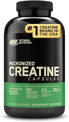 Креатин Optimum Nutrition Creatine 2500 Caps, 200 капсул